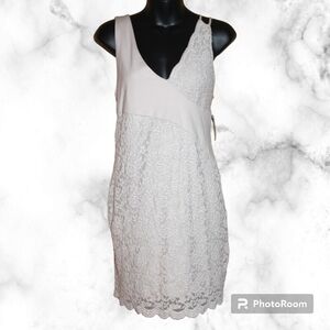 Free People Lower Eastside Lace Mini Dress